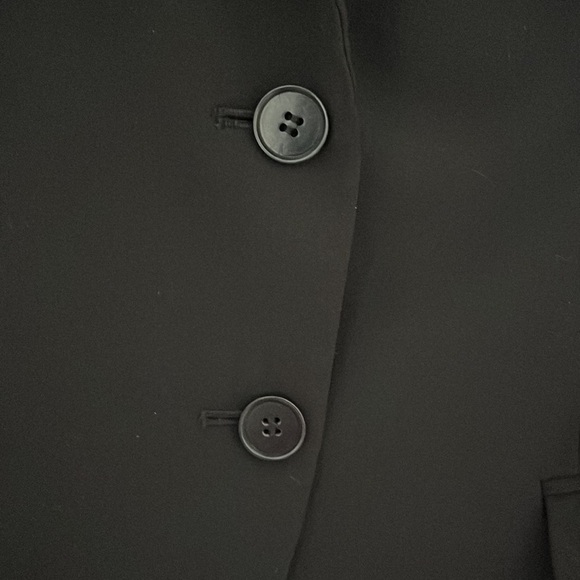 Black Ann Taylor Wool Blend Blazer size 8 - Picture 3 of 8